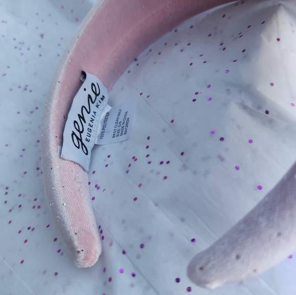 Genie By Eugenie Kim Blush Gemma Padded High Headband, New - Picture 2 of 5